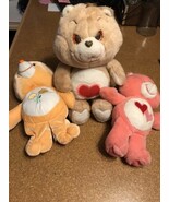 Care Bears Lot Or 3 Pushed Stuffed Talking - Friend, Love A lot, Tender ... - $12.89 CAD