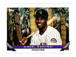 1993 Topps #551 Eric Young Colorado Rockies - £1.57 GBP