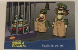 Aaahh Real Monsters Trading Card 1995  #28 Caught In The Act - £1.52 GBP