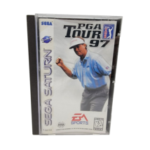 PGA Tour 97 (Sega Saturn, 1996) CIB Complete Case Flaws Tested Works - $15.62