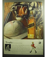 1958 Johnnie Walker Scotch Ad - Trophy by Robert Riggs - £14.55 GBP