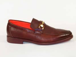 Men's TAYNO Shoes The Caprio L TAYNO leather Bit Loafer Coffee perforated image 8