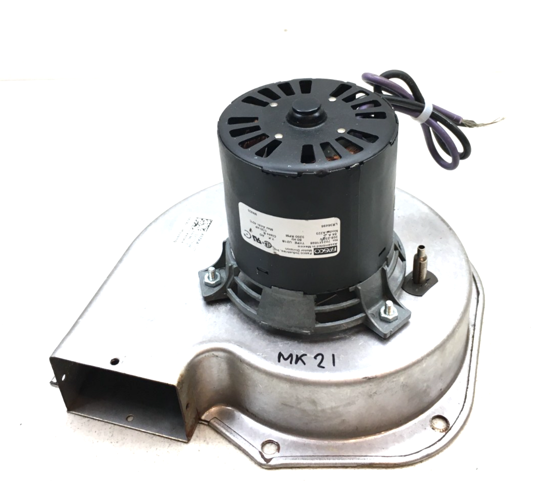 FASCO 702111698 Draft Inducer Blower Motor Assembly A223 208/230V used #... - $99.00
