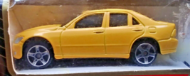 Lexus IS300 Sedan Maisto Special Edition Yellow 1/64 Scale Die Cast, New & Rare! - $39.59