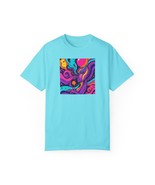 Cosmic Woman of the Nigh Psychedelic Unisex Garment-Dyed T-shirt - $23.20+