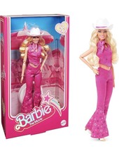 Barbie The Movie Western Pink Doll Margot Robbie as Barbie Collectable Doll - £89.28 GBP