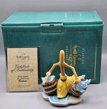 Walt Disney Classics Fantasia &quot;Bucket Brigade&quot; Porcelain Figurine w/COA - £28.92 GBP