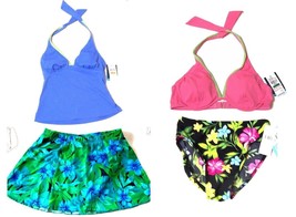 Jantzen Bikini Swimsuit Separates Tops &amp; Bottoms Sizes XS-XL NWT$36-$56 - £19.45 GBP+