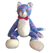 TY BEANIE BABY CUTE KOOKY THE CAT PLUSH TOY Beautiful Colorful - $6.44