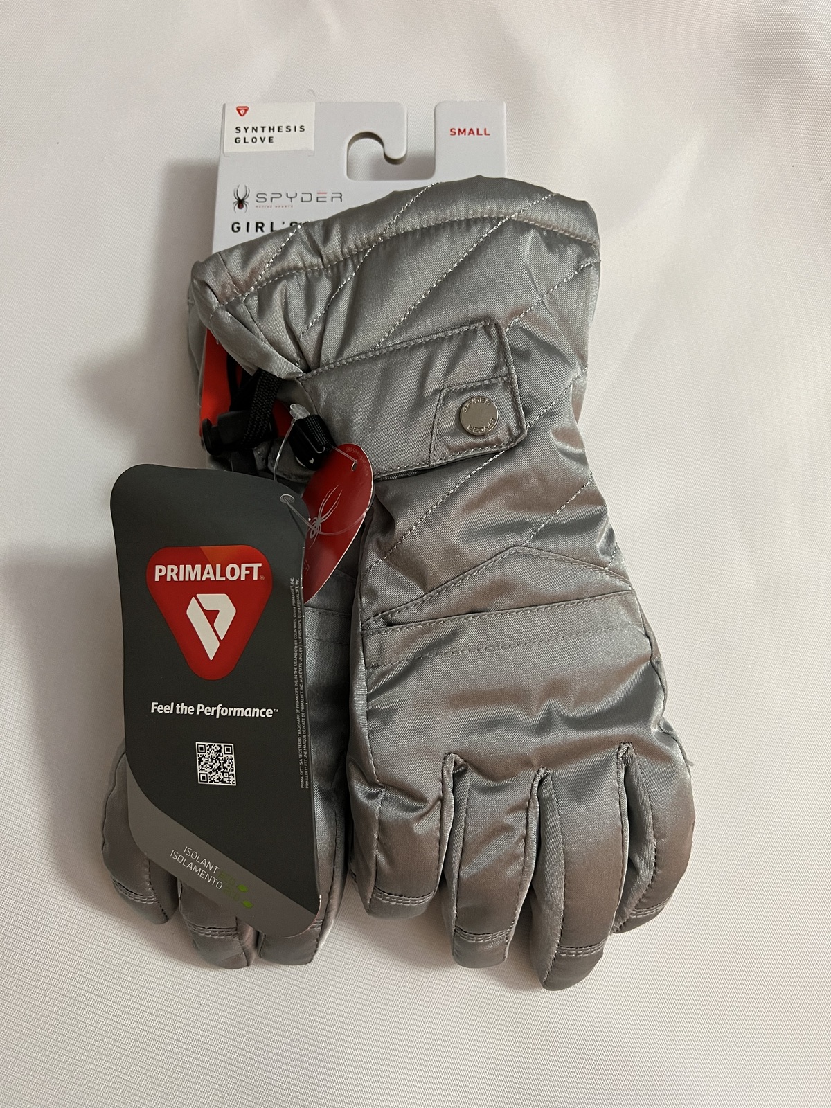 Primary image for Spyder Synthesis Ski Gloves Silver Size Small