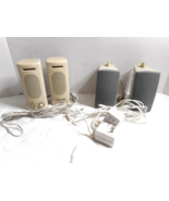 Asound Multi-Media Amplified 4 Set Speaker System Model AS-698 Complete ... - £31.38 GBP