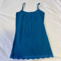 Selena Gomez Dream Out Loud Women’s Teal Cami Tank Top Size S - £6.05 GBP
