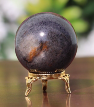 200g!-50mm Natural Gray Kyanite Sphere Ball - $45.53