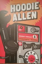 Mint Hoodie Allen Fillmore Poster 2016 - $25.99