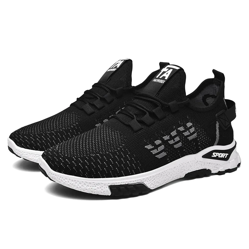 Men&#39;s Shoes Summer Nice Casual  Shoes Fashion Student Running Shoes Flying Woven - £247.25 GBP
