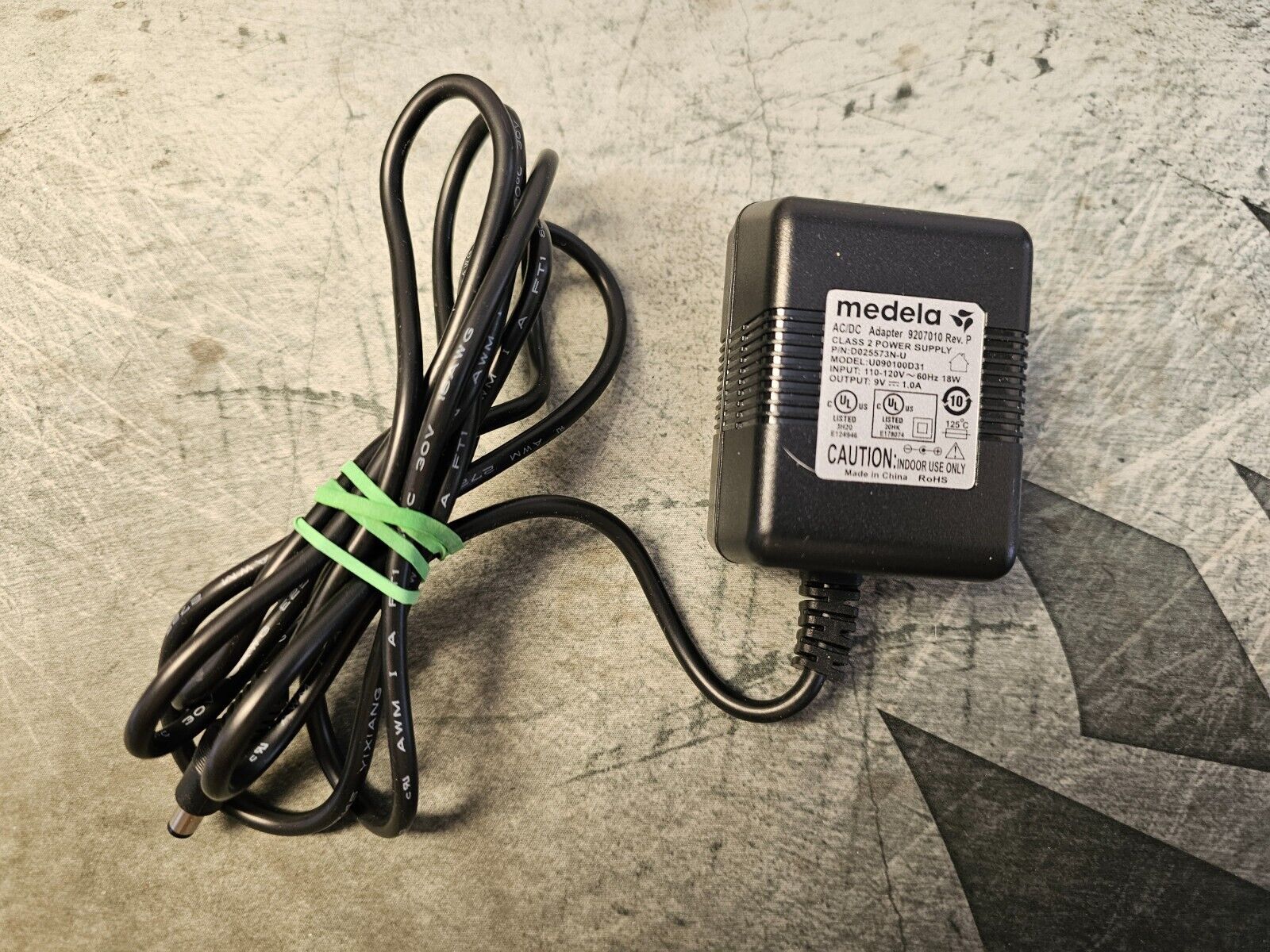 Medela Pump In Style Power Supply 9207010 9V AC Power Supply Adapter U09... - $3.91
