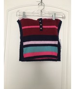 1 Pc Carter&#39;s Toddler Girls Striped Sweater Vest Size 3 Months Choose Yo... - £22.69 GBP