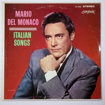 Mario Del Monaco: Italian Songs [Vinyl] Various; Ernesto Nicelli and Mar... - £11.52 GBP