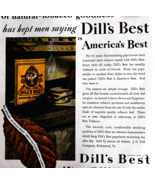 1930 Dill&#39;s Best Pipe Tobacco Advertisement Smoking Clear Leaf Antique D... - $54.66 CAD