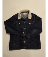 Forever 21 Womans Jean Jacket Faux Fur Blue Denim Small-Los Angeles - $23.49 CAD