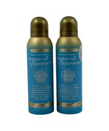 OGX Shine Revitalize Argan Oil Of Morocco  Dry Oil Shine Mist 5oz Lot Of 2 - $848.97 MXN
