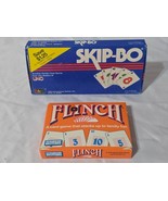 1986 Skip-Bo &amp; Flinch Card Games By International Games - NO MISSING CARDS - $14.98