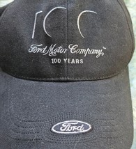 2003 Ford Motor Company 100 Years Strapback Hat Baseball Cap One Size Black - £8.04 GBP