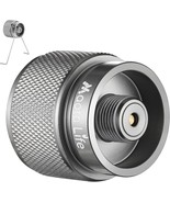 Camping Stove Adapter: 1 Lb Propane Small Tank Input And En417 Lindal Valve - $29.92