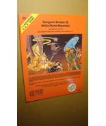 MODULE S2 - WHITE PLUME MOUNTAIN - ORANGE *NM/MT 9.8 NEW* DUNGEONS DRAGONS - $30.02 CAD
