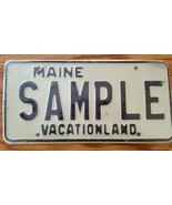 MAINE Vacationland Auto License Plate SAMPLE Still in Shrink pakage New ... - $848.07 MXN