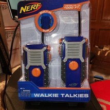 NEW NERF N-Strike Walkie Talkies Kids 1000ft Range Sport Design Built in Clip - £12.24 GBP