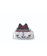 GTI White Twin Car Bed, Remote Control, LED Lights, Premium Rear Seat - $23,112.45 MXN