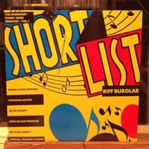 [ROCK/POP]~NM Lp~The Riff Burglars~Burglar~Short List~Shortlist~[German~Blue Vin - £6.78 GBP