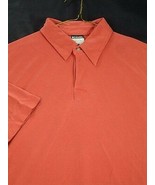 Columbia Sportswear XCO Men Burnt Orange Golf Polo Shirt Size L - £6.28 GBP
