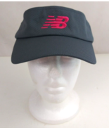 New Balance Gray &amp; Pink Embroidered Adjustable Visor Cap Hat - $18.98 CAD