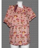Haute Dreams Decorated Mushrooms Jersey Knit Pajamas Shorts Set Wm&#39;s M NWT - $704.37 MXN