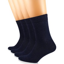Women&#39;S Cotton Crew Socks | Plain Color, Regular Fit, Soft Casual Socks ... - £20.41 GBP