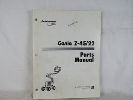 Genie Boom Z-45/22 Parts Manual Part No. 32961 2nd edition, First Printing - £14.74 GBP