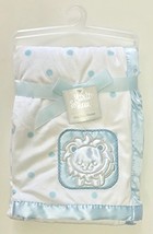 Newborn Super Soft &amp; Cudlie Baby Blanket with Satin Embroidery Applique,100% Pol - £10.38 GBP