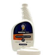 Morton Pro Salt-Based Floor Carpet Cleaner Nontoxic Pet Safe 32 oz - $286.27 MXN