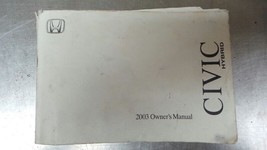 2003 Honda Civic Hybrid 304 Page Owner's Manual As Pictured  82988 - $19.95