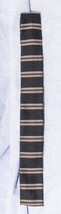 Vintage Étroit Nylon Mélange Cravate Rayure 1-3/4 &quot; Mv - $57.41