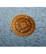 1993 Grand Master Coin-R.O. &quot;Bob&quot; Schnell-Grand Lodge of Texas AF &amp; AM - $466.40 MXN