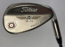 Titleist Golf Spin Milled SM4 58° BV Vokey Design 58-12 - Wedge Flex Steel - RH - $49.49