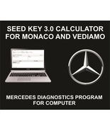 Seed Key 3.0 Calculator Tool, For Mercedes Diagnostics, For Computer - $578.41 MXN