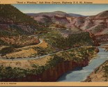 Road A Winding Salt River Canyon Arizona Postcard PC502 - $4.99