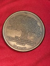 1976 GRAND RAPIDS, MICHIGAN BRONZE MEDAL -TREE WITH HUNDRED DATES  - $56.54 MXN
