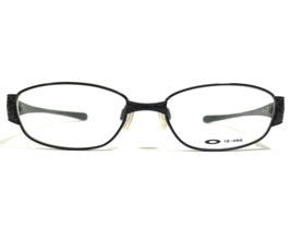 Oakley Eyeglasses Frames Poetic 2.0 Polished Black Oval Full Wire Rim 50-16-132 - £43.97 GBP