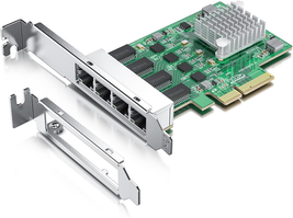 H!Fiber 2.5Gbase-T Pcie NIC with Realtek RTL8125 Chip, 2.5Gb Network Car... - $2,195.78 MXN
