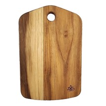 Wood Cutting Board Chopping Charcuterie Cheese Rectangle - £10.09 GBP